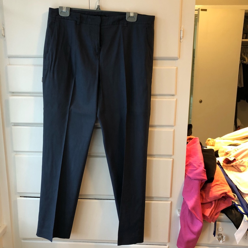 Theory navy trouser